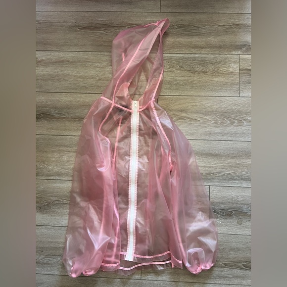Forever 21 Sheer Pink Windbreaker - Picture 8 of 9